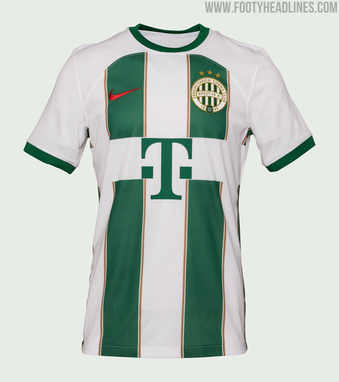 Ferencvaros 23-24 Home Kit Released - Footy Headlines